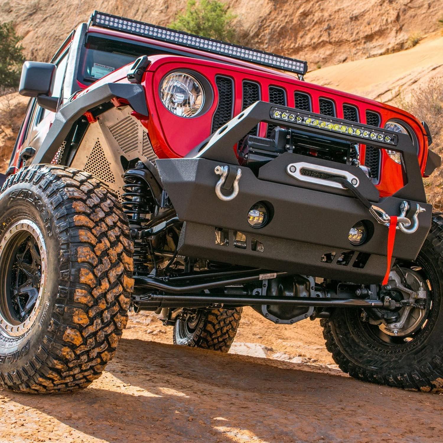 imageNilight NI04100W 17quot 80w LED Work Light Single Row Spot Flood Combo LED Light Bar Driving Lights Offroad Lighting 2 Style Mounting Brackets2 years WarrantyWhite