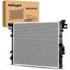 Nilight Radiator for Jeep Liberty 3.7L 2002 2003 2004 2005 2006, Engine Coolant Radiator with Oil Cooler, Automatic Transmission, Replace# 52080120AB, CU2481, 2481(Jeep Wrangler V6 2007-2017)