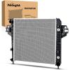 Nilight Radiator for Jeep Liberty 3.7L 2002 2003 2004 2005 2006, Engine Coolant Radiator with Oil Cooler, Automatic Transmission, Replace# 52080120AB, CU2481, 2481(Jeep Liberty 3.7L 2002-2006)