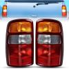 Nilight Taillight Assembly Compatible with 2000 2001 2002 2003 2004 2005 2006 Chevy Tahoe Suburban GMC Yukon Tail Light OE Style Rear Lamp Replacement Driver and Passenger Side(Red-Red Border)
