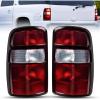Nilight Taillight Assembly Compatible with 2000 2001 2002 2003 2004 2005 2006 Chevy Tahoe Suburban GMC Yukon Tail Light OE Style Rear Lamp Replacement Driver and Passenger Side(Dark Red)
