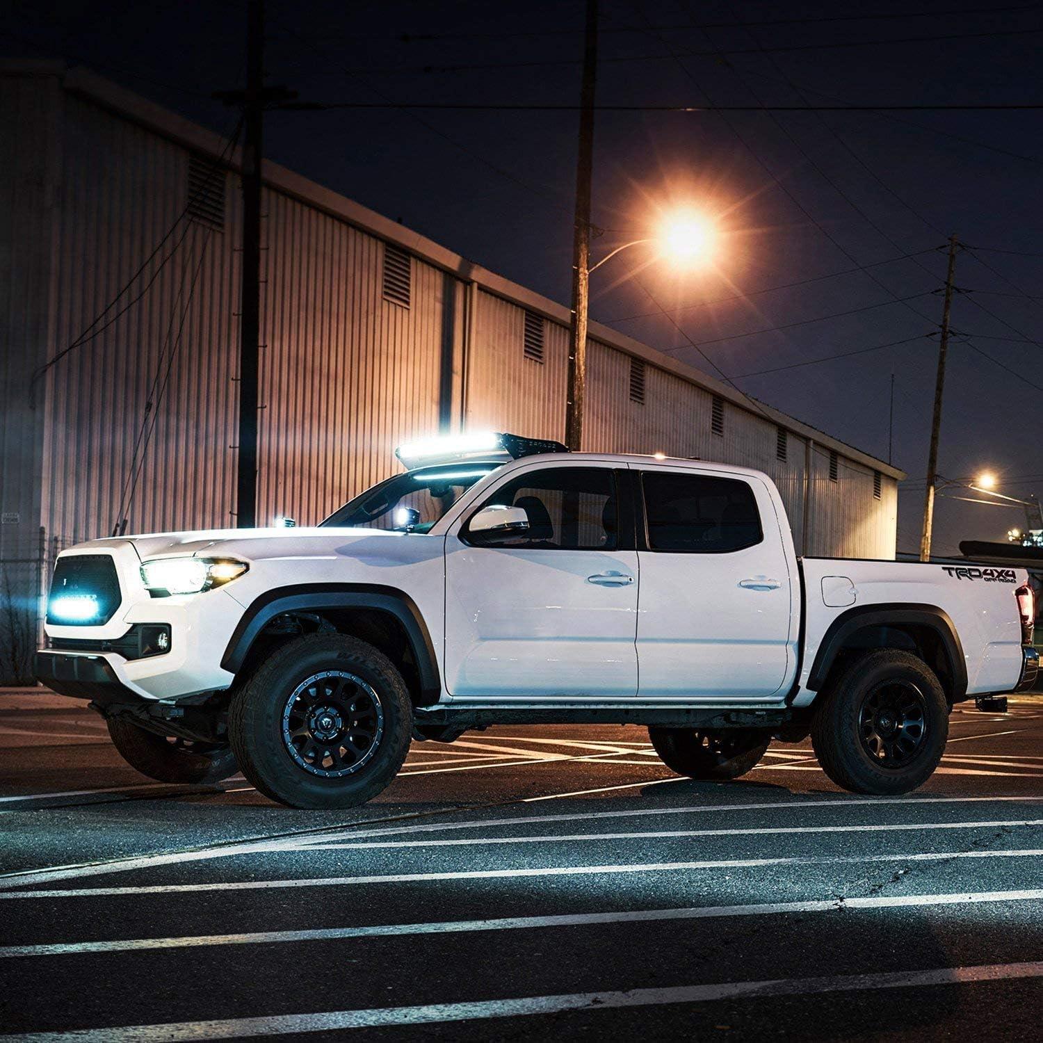 imageNilight 18003CA 15Inch Triple Row Lights 216W 21600LM Flood Spot Combo Beam LED Light Bar Driving Boat Super Bright Led Off Road Trucks