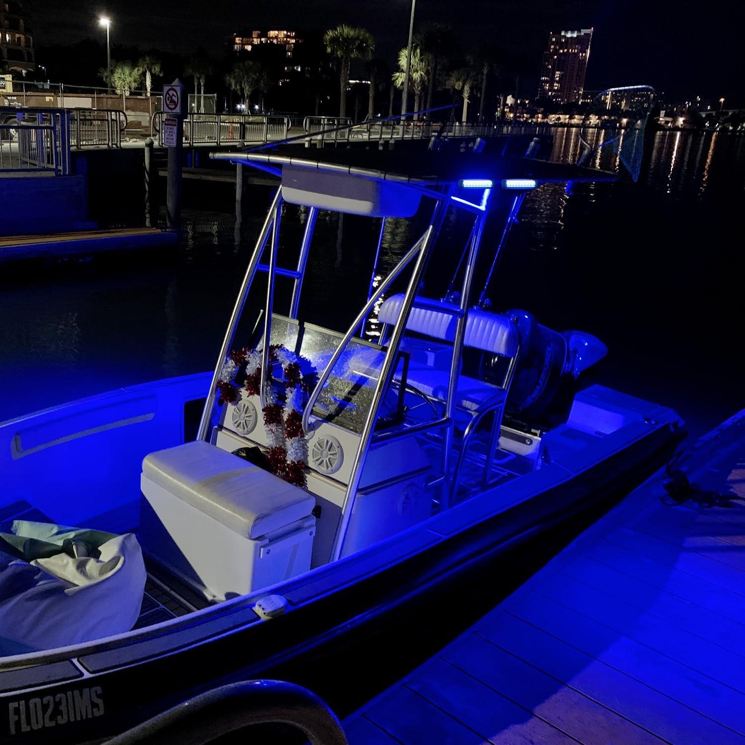 imageNilight Led Light Bar 2PCS 18w Spot Driving Fog Light Led Pods Off Road Lights Boat Lights Driving Lights Led Work Light SUV LampWhiteBlue 2Pcs