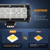 Nilight – ZH405 LED Light Bar 25Inch 162W Spot Flood Combo Led Off Road Lights with Wiring Harness Kit, 2 Years Warranty
