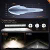 Nilight 13.5 Inch LED Light Bar 120W Flood Spot Combo Beam 14400LM IP68 Offroad Lighting LED Driving Lamp for Pickup Truck SUV ATV UTV Boat 4×4 Jeep(21.6Inch Light Bar)