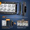 Nilight 36W LED Light Bar Spot LED Lights Led Bar Driving Fog Light Off Road Lights(1PC 36W Light Bar)