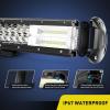 Nilight LED Light Bar 26Inch 360W Flood Spot Combo Triple Row Driving Lamp Roof Bumper Off Road LED Work Lights Pods for Van Camper Wagon Car Pickup Golf Cart ATV UTV SUV Truck Boat 4×4