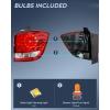 Nilight Taillight Assembly Compatible with 2011 2012 2013 2014 2015 2016 2017 2018 2019 2020 Dodge Journey Outer Tail Light Left Drive Side(Outer Passenger Side)