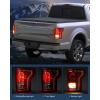 Nilight Taillight Assembly Compatible with 2015 2016 2017 Ford F150 F-150 Pickup Truck Taillight Rear Lamp Replacement OE Style Red Housing with Bulbs and Harness Passenger side(Passenger Side)