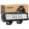 Nilight – NI06A-72W 12Inch 72W Spot Flood Combo Led Light Bar Off Road Lights Boat Lights Fog Light Driving Lights LED Work Light for Trucks, 2 Years Warranty, White(White)