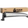 Nilight 36W LED Light Bar Spot LED Lights Led Bar Driving Fog Light Off Road Lights(52Inch 300W Curved Lights)
