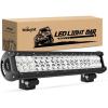 Nilight 60004C-A 17″ 108W LED Light Bar, Spot Flood Combo Beam, IP67 Waterproof, Adjustable Mounting Bracket