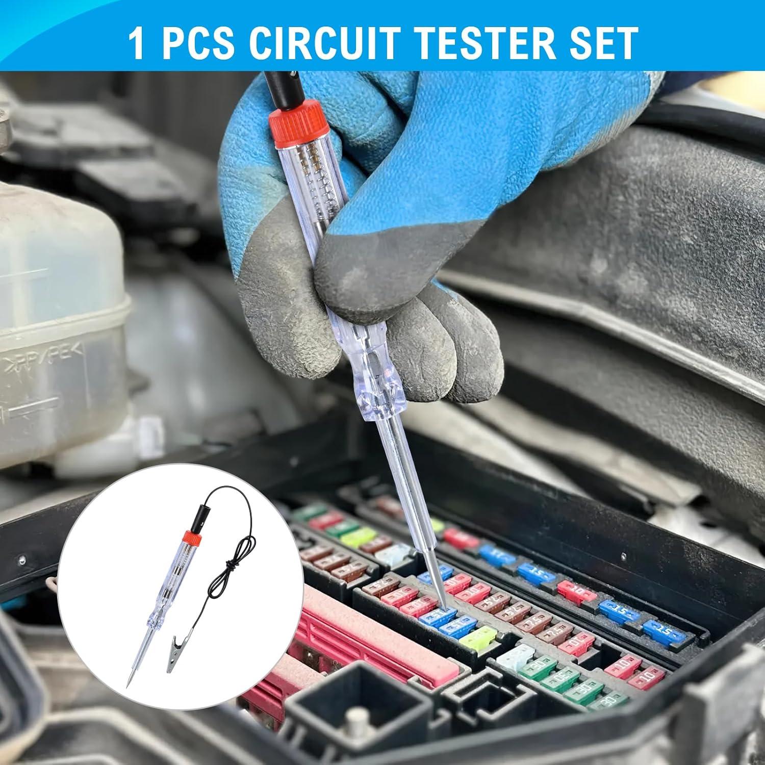 imageNilight 50016R 120 pcs Standard Fuse Assortment kit 5 75 10 15 20 25 30 AMP Regular APRATO OpenATC Blade Fuses for Cars Trucks BoatsAutomotives2 Years Warranty180PCS 2 Style Fuses wCircuit Tester