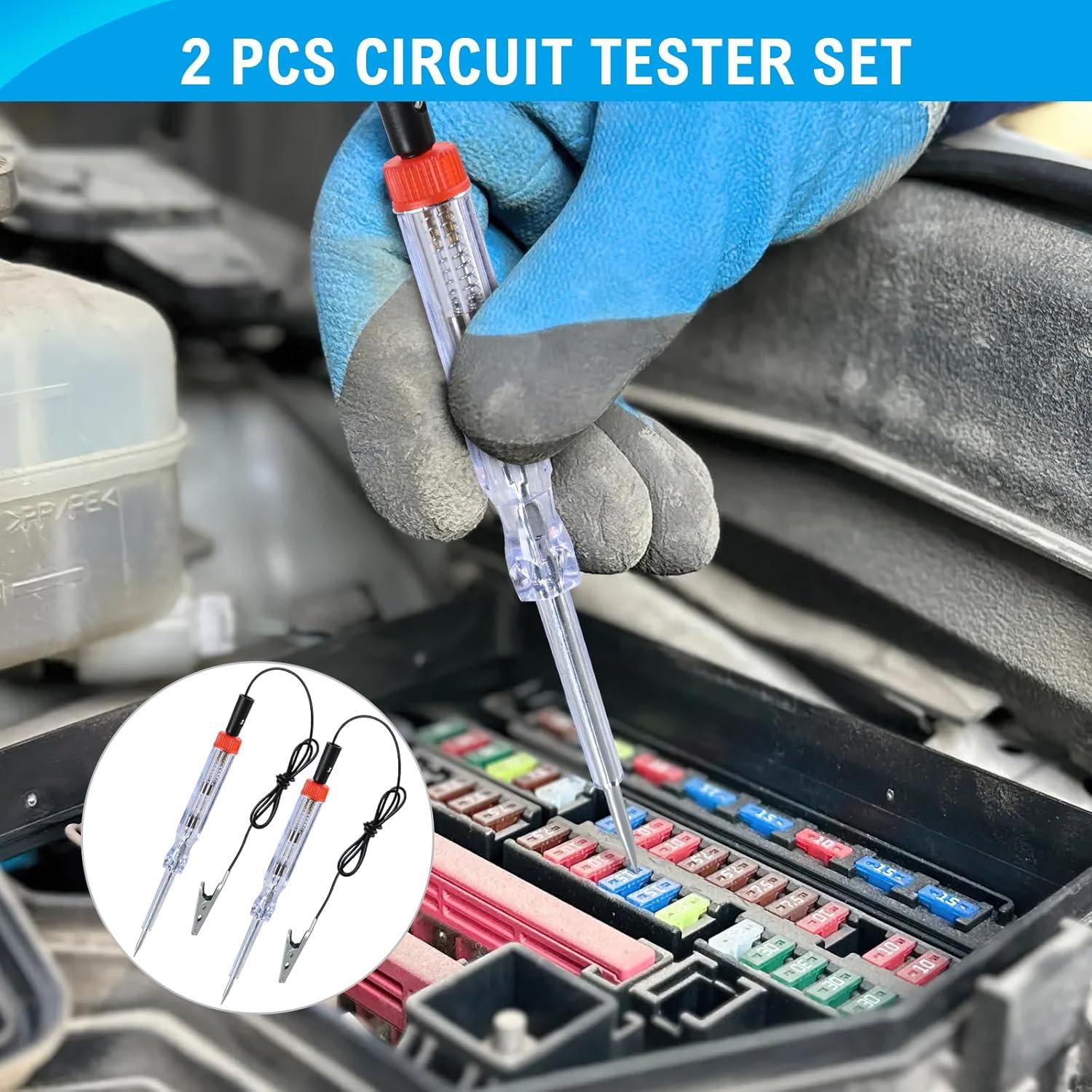 imageNilight 50016R 120 pcs Standard Fuse Assortment kit 5 75 10 15 20 25 30 AMP Regular APRATO OpenATC Blade Fuses for Cars Trucks BoatsAutomotives2 Years Warranty306PCS 3 Style Fuses wCircuit Tester