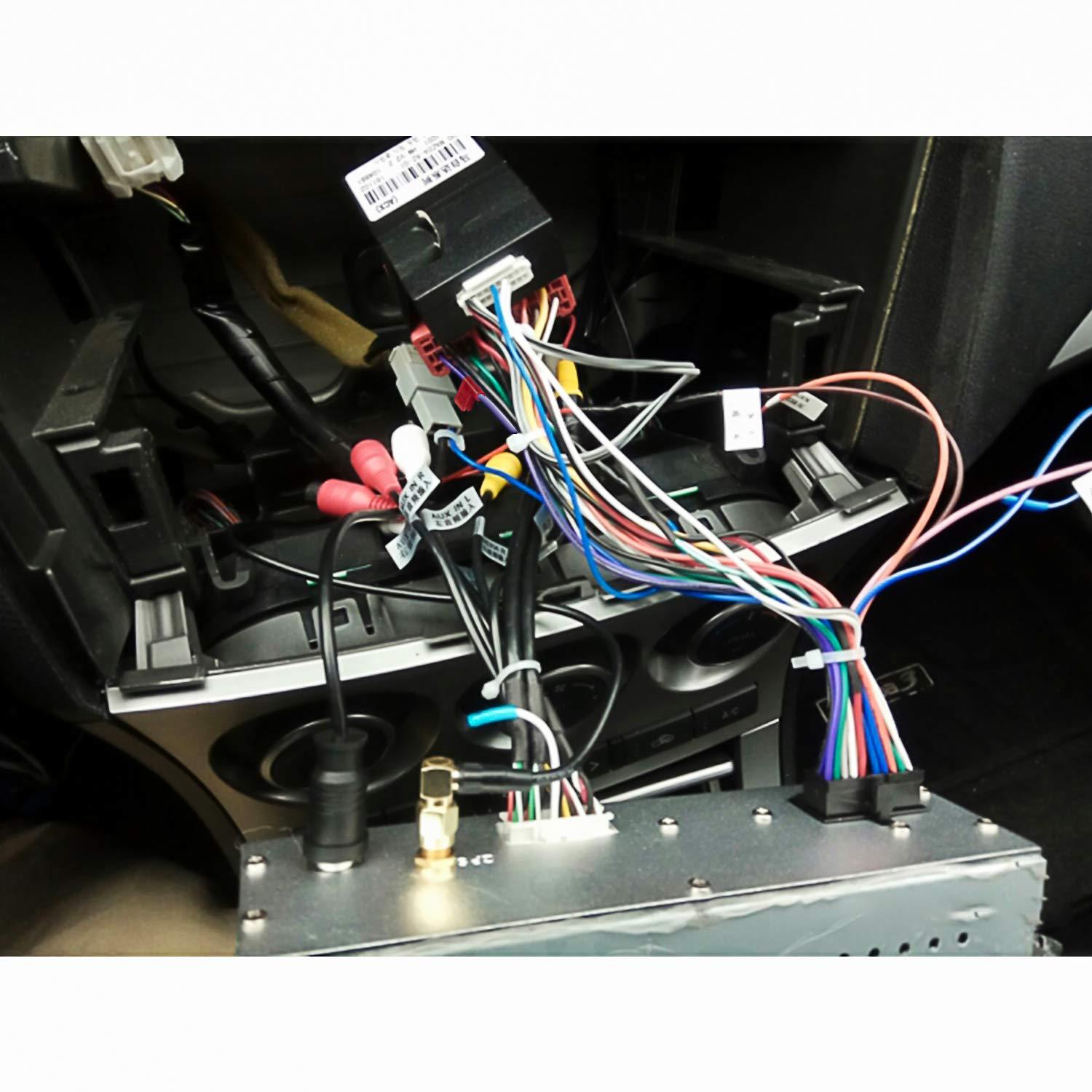 imageNilight 400 Pcs Spade Terminals Nylon Quick Disconnect Male and Female Connectors Electrical Insulated Wire Crimp Assortment Kit110PCS Flag Spade Crimp Terminals