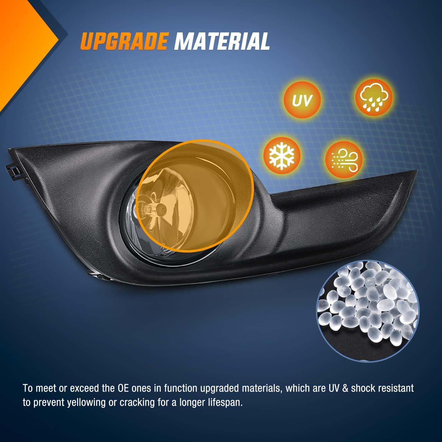 imageNilight Fog Light Compatible with 2007 2008 2009 2010 2011 2012 2013 2014 2015 2016 2017 2018 2019 Nissan Altima Versa Note Maxima Pathfinder Infiniti QX60 M35 M45 G37 JX3520132015 Nissan Altima