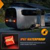 Nilight 2PCS Trailer Tail Light Kit 40 LED Running Brake Turn Signals Reverse lights Waterproof for 10-30V Truck RV UTV Camper Van Boat(Magnetic Trailer Lights)