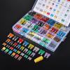 Nilight 372 PCS Car Fuses Assortment Kit Standard Mini LP Micro2 Blade Replacement Fuse ATO ATC APS ATS APR 2A 5A 7.5A 10A 15A 20A 25A 30A 35A for Cars Trucks RVs(372Pcs Fuse-4 Style Fuses)