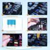 Nilight 372 PCS Car Fuses Assortment Kit Standard Mini LP Micro2 Blade Replacement Fuse ATO ATC APS ATS APR 2A 5A 7.5A 10A 15A 20A 25A 30A 35A for Cars Trucks RVs(60Pcs Micro3 ATL Fuses)