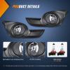 Nilight Fog Light Compatible with 2007 2008 2009 2010 2011 2012 2013 2014 2015 2016 2017 2018 2019 Nissan Altima Versa Note Maxima Pathfinder Infiniti QX60 M35 M45 G37 JX35(2013-2015 Nissan Altima)