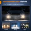 Nilight Fog Light Compatible with 2007 2008 2009 2010 2011 2012 2013 2014 2015 2016 2017 2018 2019 Nissan Altima Versa Note Maxima Pathfinder Infiniti QX60 M35 M45 G37 JX35(Black)