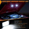 Nilight Under Hood Light Strip 21 LED Waterproof Underhood Work Lights with On/Off Switch Blade Fuse Engine Bay Repair Lamp White 12V for Car Truck SUV(for Ram Dakota Charger & Wrangler Grand Cherokee)