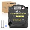 Nilight 12V 140AMP Dual Battery Isolator Voltage Sensitive Relay Smart VSR Dual Battery Automatic Charger Relays Auto Disconnect Switch Waterproof for Truck Van RV ATV UTV Boat Can Am(140 Amp w/Voltmeter)