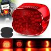 Nilight 2PCS Trailer Tail Light Kit 40 LED Running Brake Turn Signals Reverse lights Waterproof for 10-30V Truck RV UTV Camper Van Boat(Red Lens taillight)