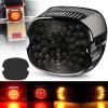 Nilight 2PCS Trailer Tail Light Kit 40 LED Running Brake Turn Signals Reverse lights Waterproof for 10-30V Truck RV UTV Camper Van Boat(Smoked Lens taillight)