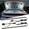Nilight Under Hood Light Strip 21 LED Waterproof Underhood Work Lights with On/Off Switch Blade Fuse Engine Bay Repair Lamp White 12V for Car Truck SUV(15.7 Inch 2PCS)