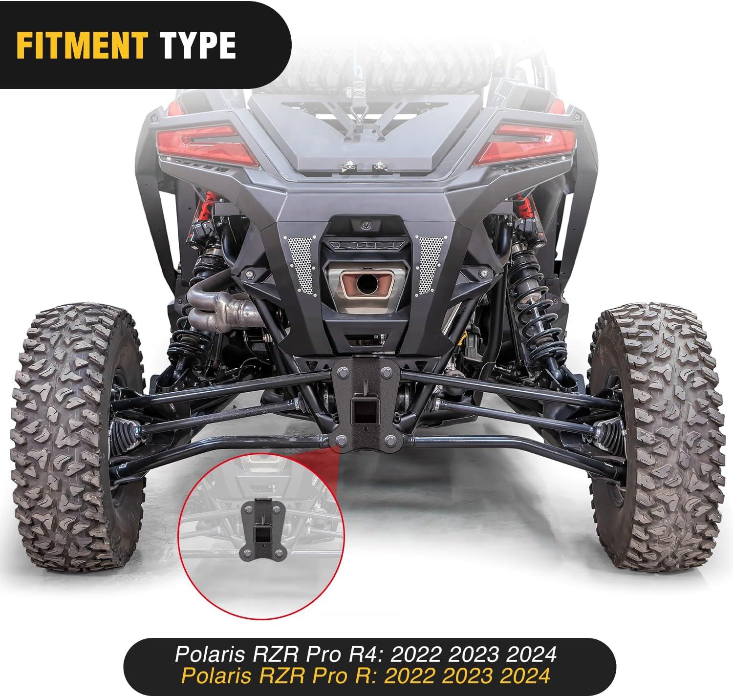 imageNilight 2 Inch Rear Trailer Hitch Receiver Class 3 Tow Towing Hitch ampamp Cover Kit for Gladiator JT 2019 2020 2021 2022 2023 2024 2025 with Hitch CoverFor Polaris RZR 20222024 Tow Hitch