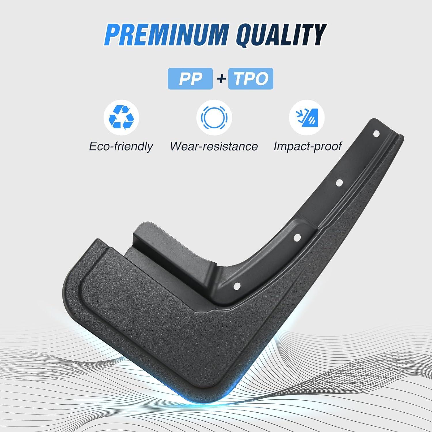 imageNilight Mud Flaps for Ford Maverick 2022 2023 2024 2025 No Drilling Precision Fit Exterior Accessories HeavyDuty Splash Guards Protection Front ampamp Rear Set