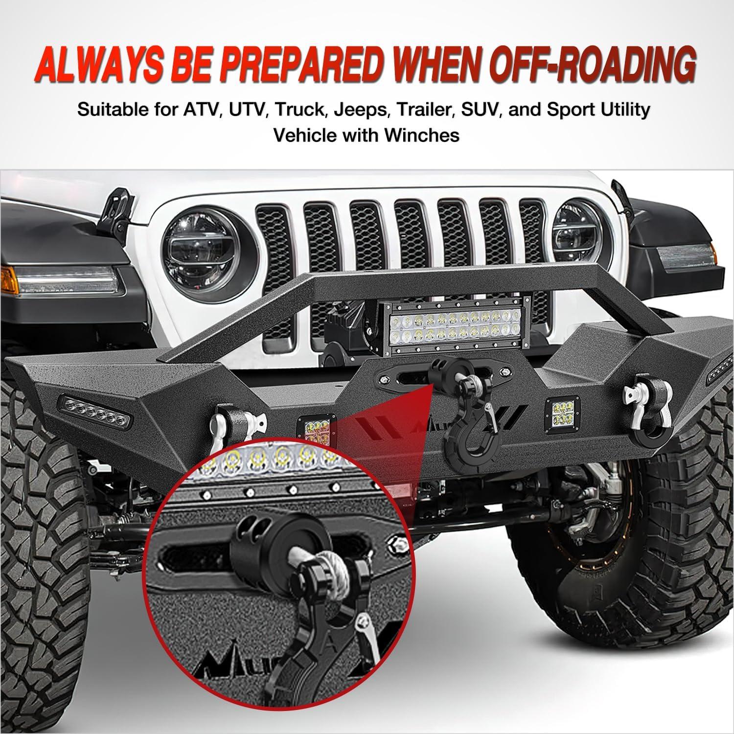 imageNilight Winch Stopper for ATV UTV Truck SUV Winch Cable Hook Rubber Stopper 2 Pack Protect Towing Hook Synthetic Rope Winch Accessories Rope Line Saver with Stainless Steel Screws Allen Wrenc GreenBlack