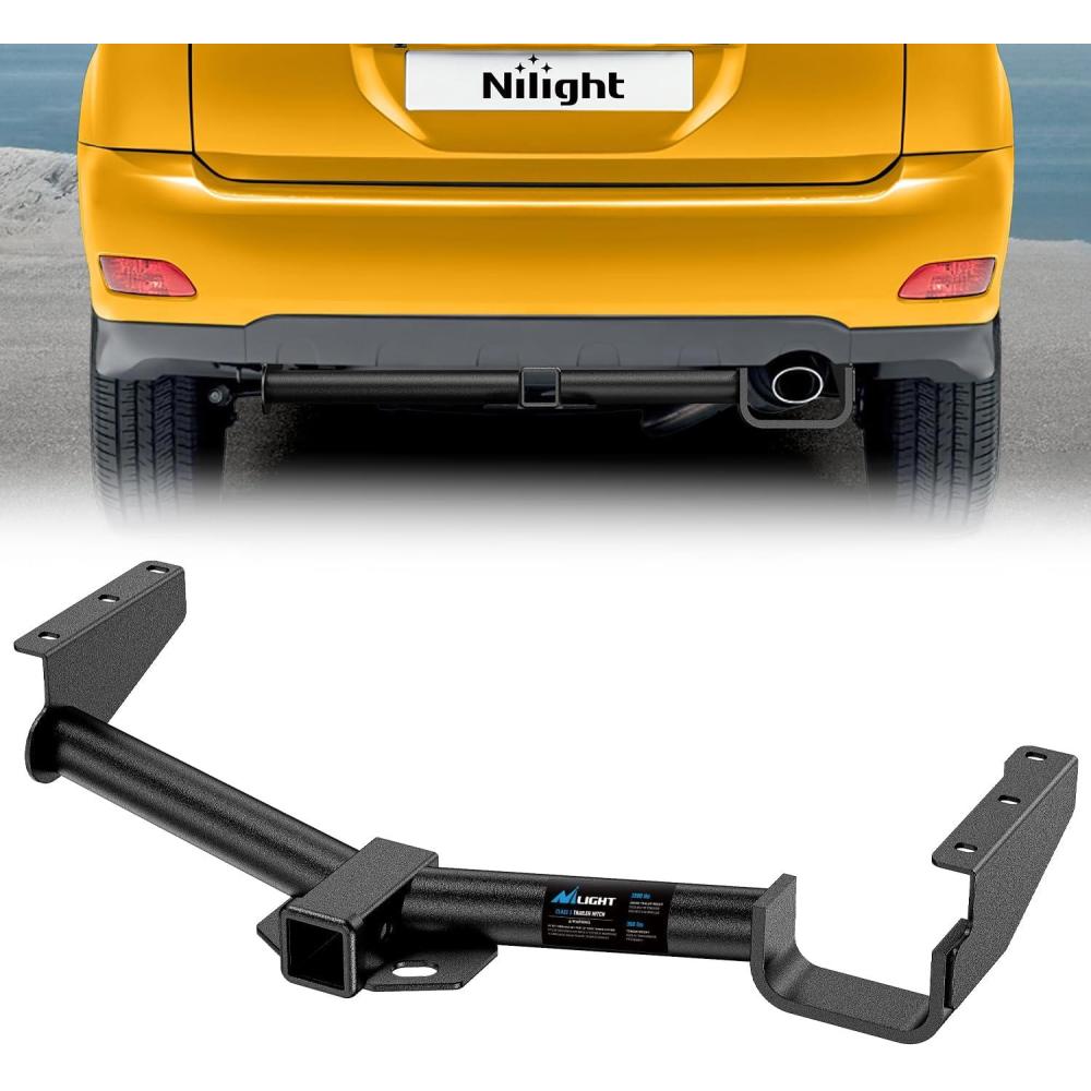 imageNilight Class 3 Trailer Hitch 2 Inch Receiver for 20042007 Toyota Highlander 20042006 Lexus RX330  Lexus RX400h 20062008 Lexus RX350 20072009 MultiFit Hitch Ball Mount Cargo Carrier Bike Rackfor Toyota Highlander 2004  2005