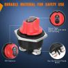 Nilight Battery Disconnect Switch 50A Master Disconnect Isolator 12V-48V On Off Power Cutoff Switch Waterproof Heavy Duty for Marine Boat Car RV ATV UTV Yacht, 2 Years Warranty(On-Off Switch 300A)