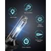 Nilight D3S HID Bulb, 6000K Diamond White D3S HID Headlight Bulbs High Low Beam Xenon Replacement Bulbs for Sedan SUV Pickup, 2-Pack(D4S)
