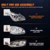 Nilight D3S HID Headlight Bulbs, Super Bright D3S HID Bulb 6000K Diamond White High Low Beam HID Xenon Bulbs Replacement, 2-Pack