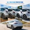 Nilight Mud Flaps for Tesla Model 3 Highland 2024 2025, No Drilling Precision Fit Exterior Accessories Heavy-Duty Splash Guards Protection, Front & Rear Set(2020-2025 Model Y)