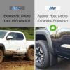 Nilight Mud Flaps for Toyota Tacoma 2016-2023, No Drilling Precision Fit Exterior Accessories Heavy-Duty Splash Guards Protection, Front & Rear Set