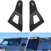 Nilight 2PCS 52 inch Curved LED Light Bar Bracket at Upper Windshield Roof Cab for 1984-2001 Jeep Cherokee XJ & 1986-1992 Comanche MJ(Jeep 1984-2001 /52″ Light Bracket)