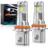 Nilight 9004 Bulbs, 17000LM Super Bright Halogen Upgrade Replacement, Plug and Play, 6000k Cool White, 2-Pack(9007/HB5)