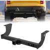 Nilight Class 3 Trailer Hitch 2 Inch Receiver Compatible with Select Ford Ranger 2015 2016 2017 2018 2019 2020 2021 2022 Black Powder Coated