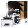 Nilight D1S HID Headlight Bulb, 6000K Diamond White D1S Bulb Super Bright High Low Beam Xenon Headlights Replacement, 2-Pack