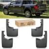 Nilight Mud Flaps for Ford F150 2021 2022 2023 2024 2025, No Drilling Precision Fit Exterior Accessories Heavy-Duty Splash Guards Protection, Front & Rear Set