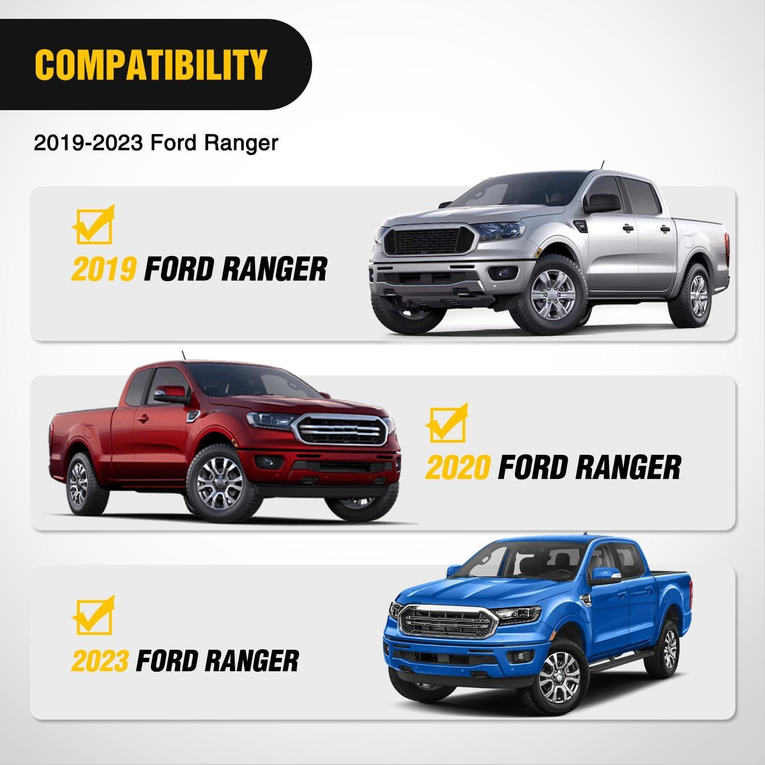 imageNilight Bull BarampampLicense Plate Hole with LED Light Bar Compatible with Toyota Tundra 19992006 for Toyota Sequoia 20012007 Truck Brush Guard Front Bumper Push Bar wGrille Skid Plate Light MountFor Ford Ranger 20192023