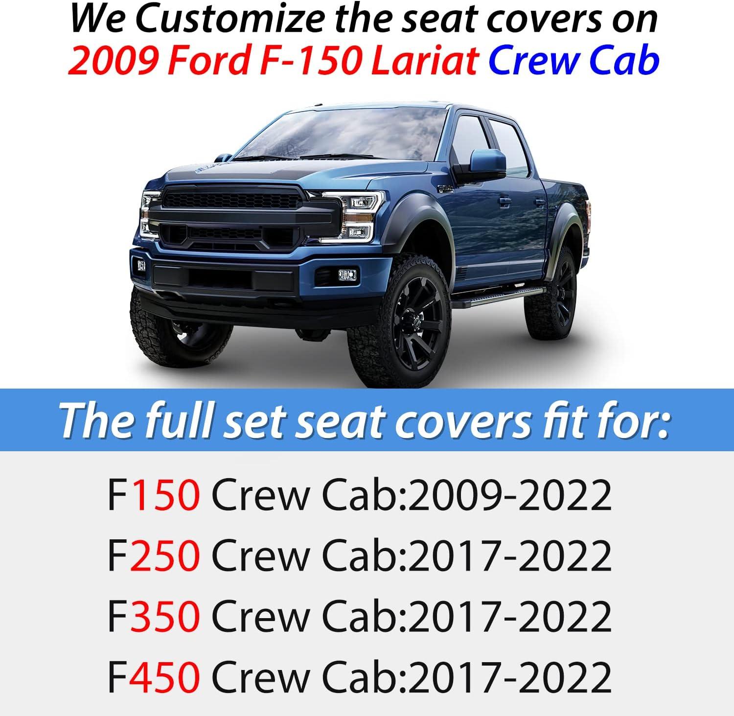 imageNilight Car Seat Covers Custom Fit 20052024 Toyota Tacoma Double Extended Crew Cab Waterproof Leather Cushion Full Set with Split Bench 4060 for SR5 TRD Sport LimitedFull Sets 5 Seat