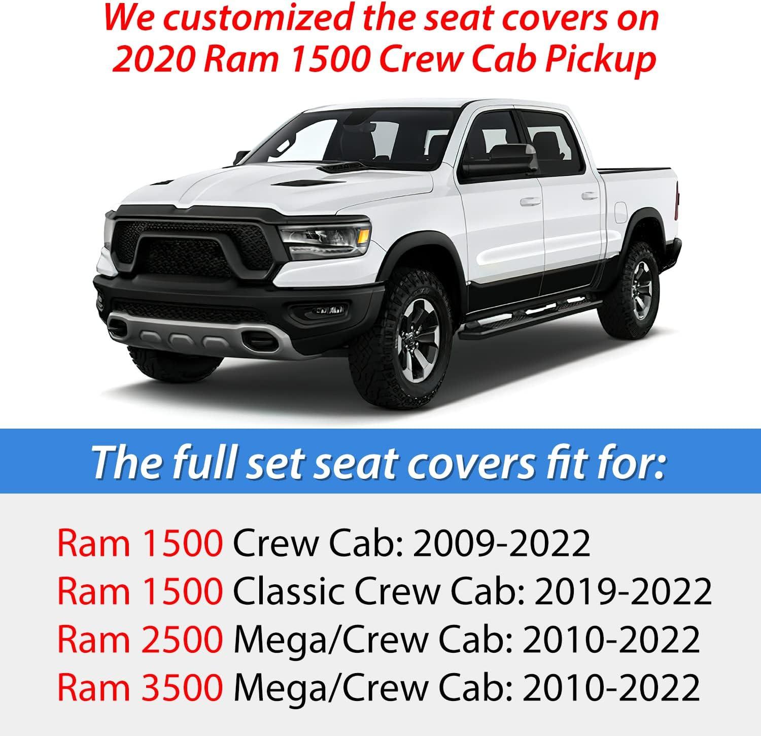 imageNilight Car Seat Covers Custom Fit 20052024 Toyota Tacoma Double Extended Crew Cab Waterproof Leather Cushion Full Set with Split Bench 4060 for SR5 TRD Sport LimitedFull Sets 5 Seat