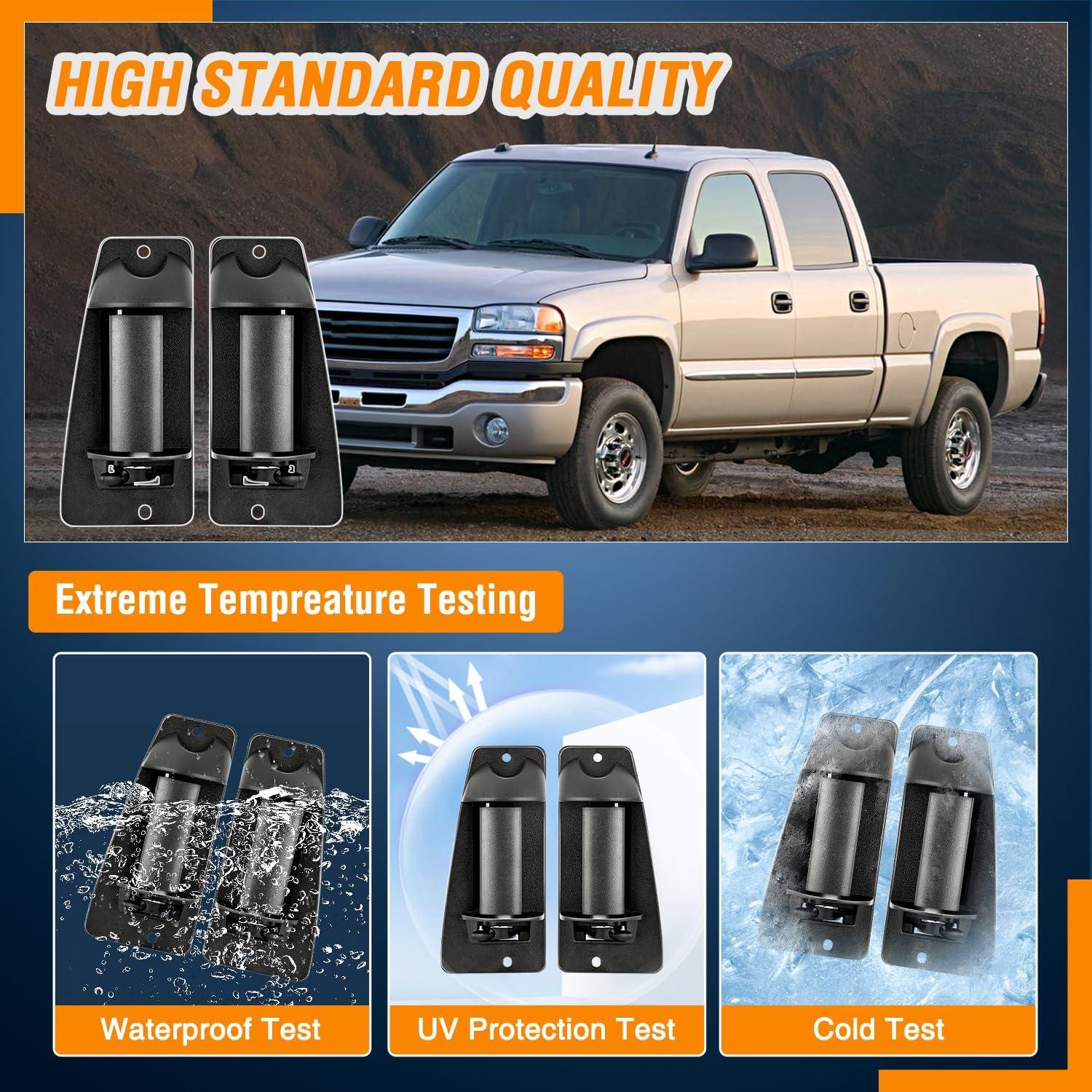 imageNilight Exterior Front Left Right Car Door Handle with Keyhole Fit for 1999 00 01 02 03 04 05 06 07 Cadillac Escalade Chevy Avalanche Silverado Tahoe GMC Sierra Yukon Denali Replaces150349851503498619992007 Chevy Silverado GMC Sierra