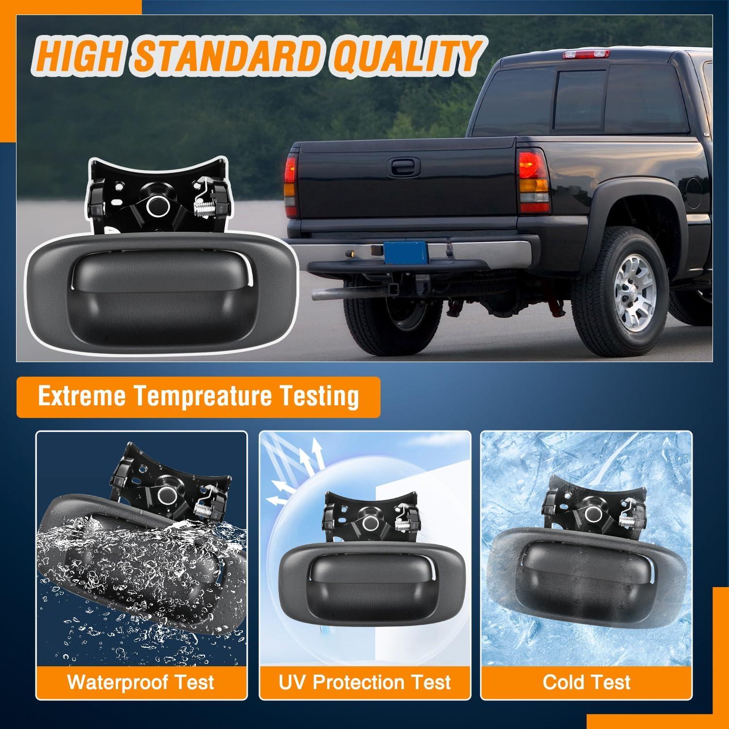 imageNilight Exterior Front Left Right Car Door Handle with Keyhole Fit for 1999 00 01 02 03 04 05 06 07 Cadillac Escalade Chevy Avalanche Silverado Tahoe GMC Sierra Yukon Denali Replaces150349851503498619992007 Chevy Silverado GMC Sierra