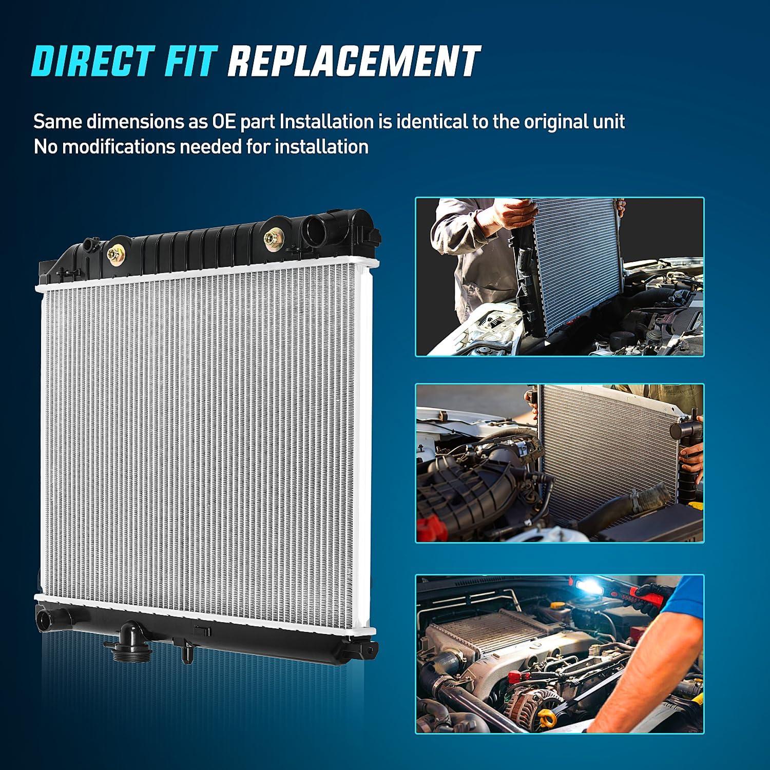 imageNilight Radiator for Chevy Blazer 1996 1997 1998 1999 2000 2001 2002 2003 2004 2005 43L Chevy S10 19962004 43LGMC Jimmy 19962001 43L GMC Sonoma 19962004 43LBravada 19962001 43LChevrolet Colorado 20042012